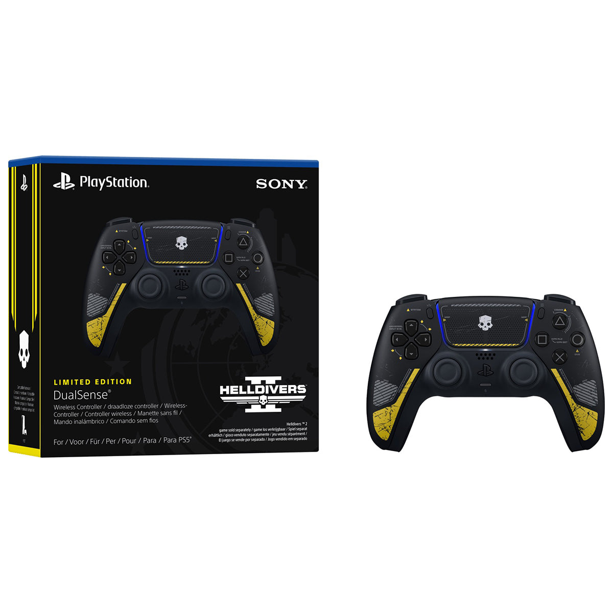 PS5 DualSense Wireless Controller – Helldivers 2 Limited Edition
