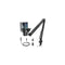 Maono DM40 Pro S Wireless RGB Condenser Gaming Desktop Microphone with Boom Arm 