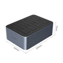 Orico 2.5"/ 3.5" SATA HDD/ SSD 4-Bay Dock w/ Offline Clone Function (Grey) (6646C3-C)