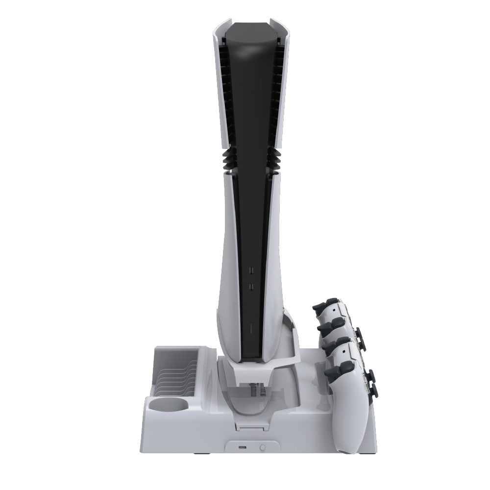Dobe Multifunctional Cooling Charging Dock for PS5 / PS5 Slim / PS5 Pro (White) TP5-3532D