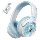 Onikuma GT802 Space Capsule Design Tri-Mode Wireless Headphone (Black, White/Blue)
