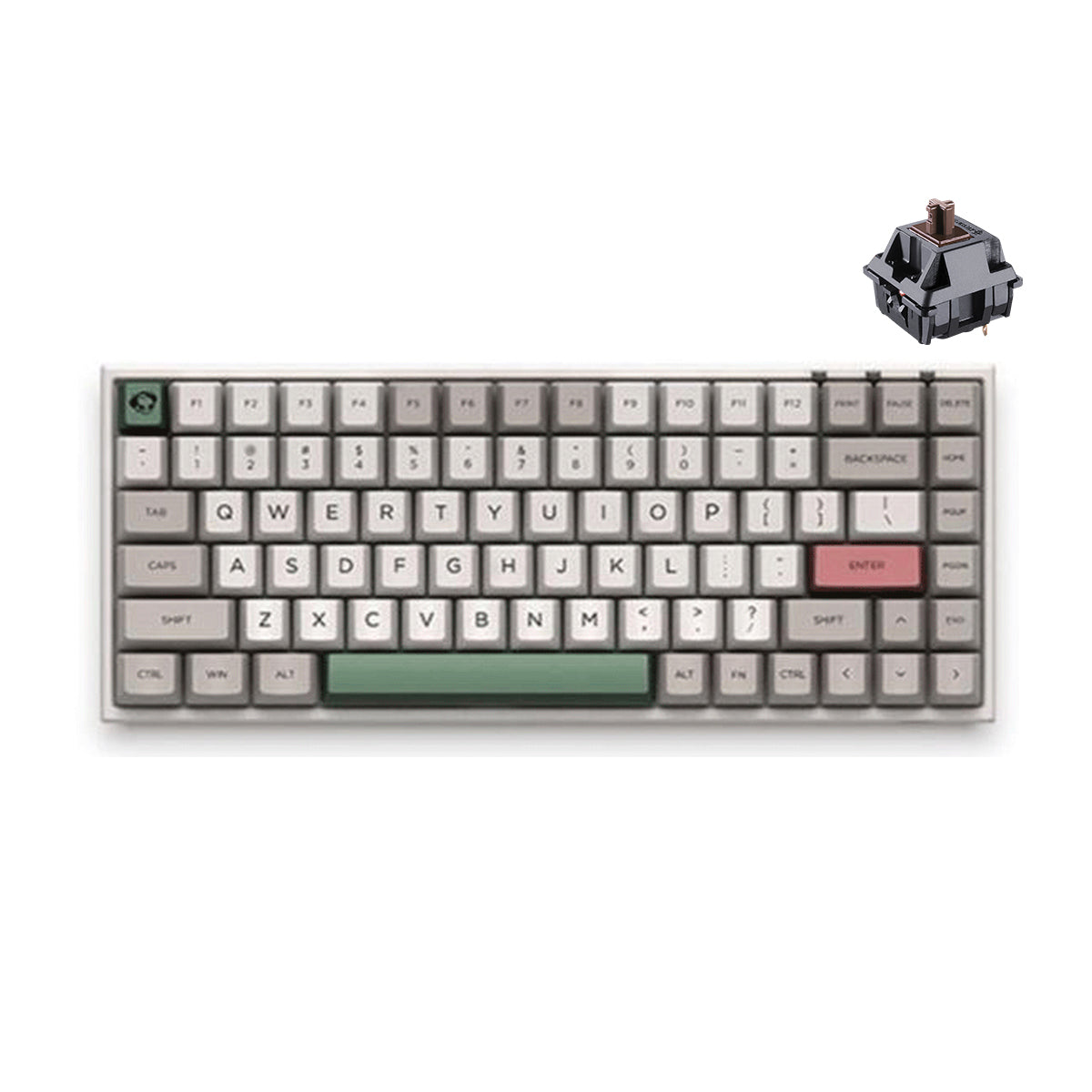 AKKO 9009 RETRO 3084 MECHANICAL KEYBOARD (CHERRY MX BROWN)