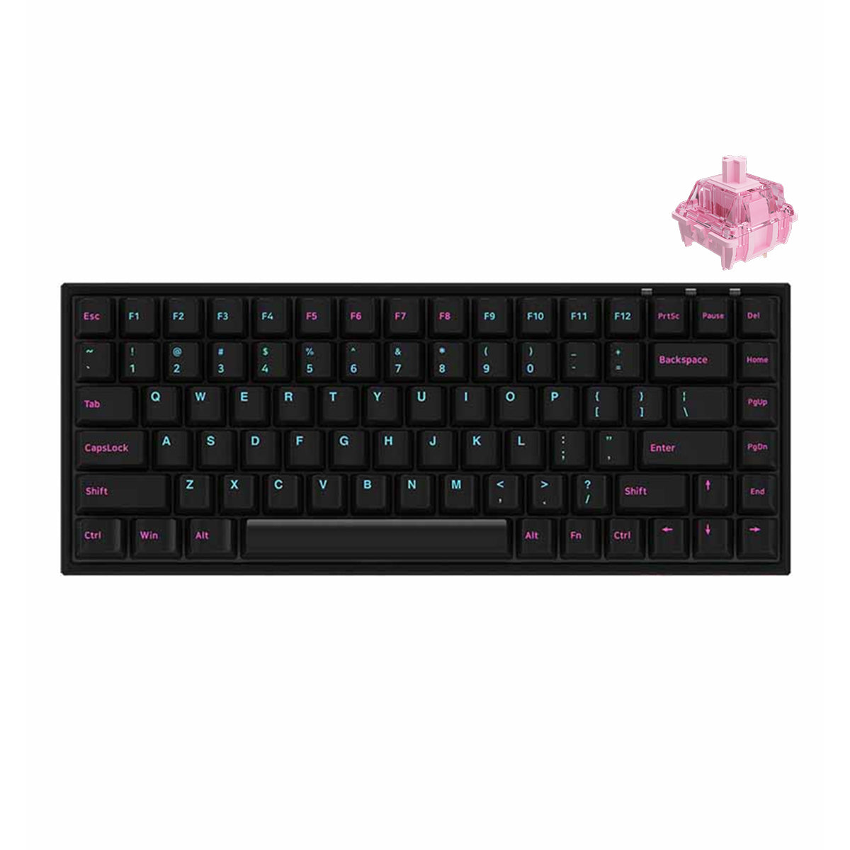 AKKO MIDNIGHT 3084DS MECHANICAL KEYBOARD (AKKO SWITCH PINK)