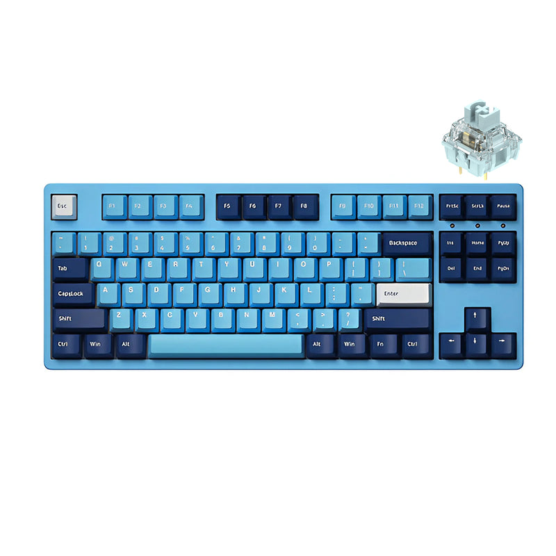 Akko Mirror Of the Sky 3087Ds Mechanical Keyboard (TTC Bluish White)
