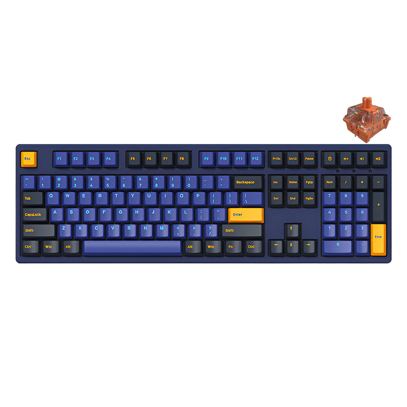 AKKO HORIZON 3108 DS MECHANICAL KEYBOARD (AKKO SWITCH 2ND GEN ORANGE) - DataBlitz