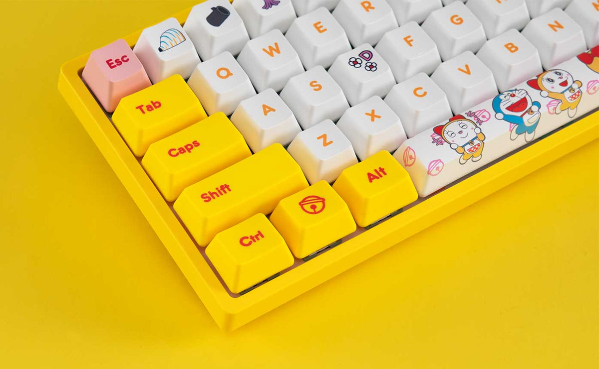 Akko Dorami 3068V2 BT5.0 RGB Hot-Swappable Mechanical Keyboard (Akko CS Ocean Blue)