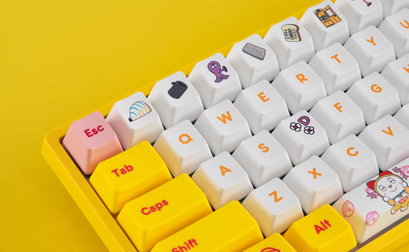 Akko Dorami 3068V2 BT5.0 RGB Hot-Swappable Mechanical Keyboard (Akko CS Ocean Blue)