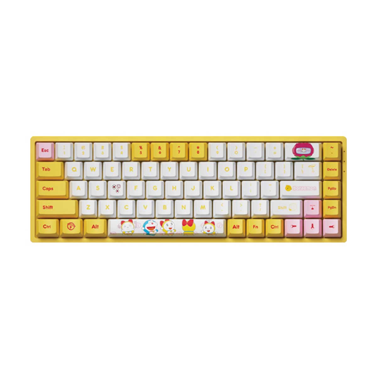 Akko Dorami 3068V2 BT5.0 RGB Hot-Swappable Mechanical Keyboard (Akko CS Ocean Blue)
