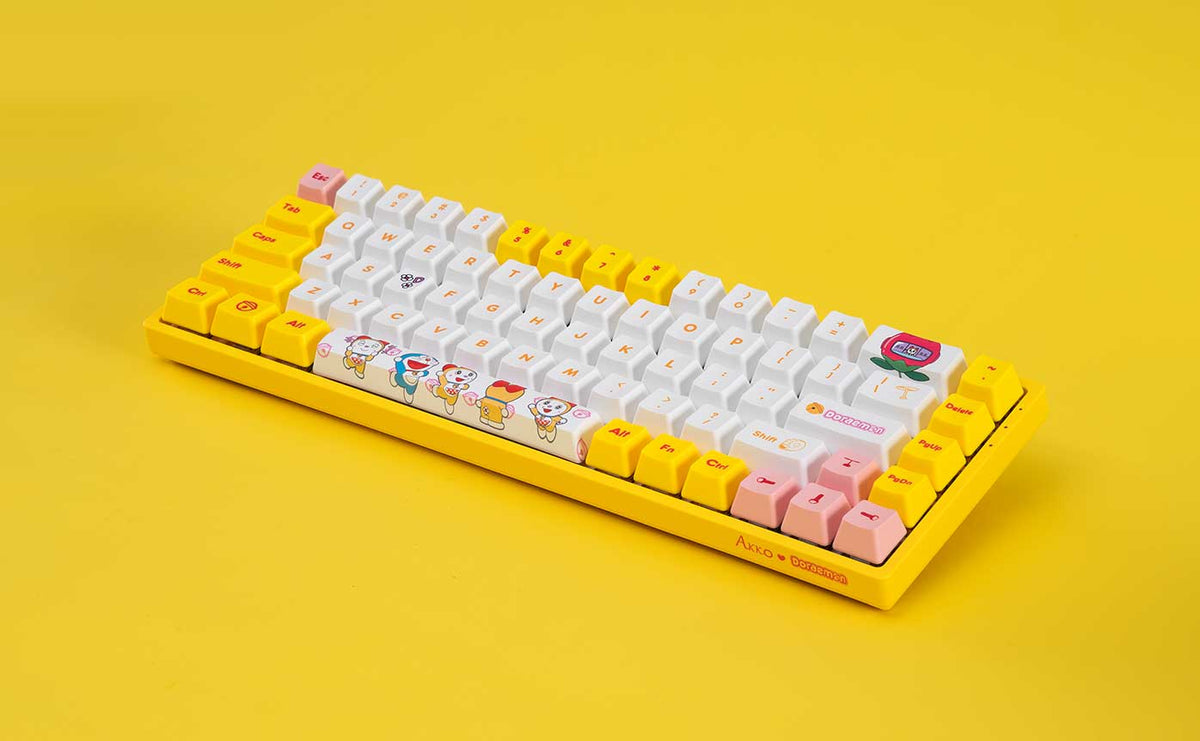 Akko Dorami 3068V2 BT5.0 RGB Hot-Swappable Mechanical Keyboard (Akko CS Ocean Blue)