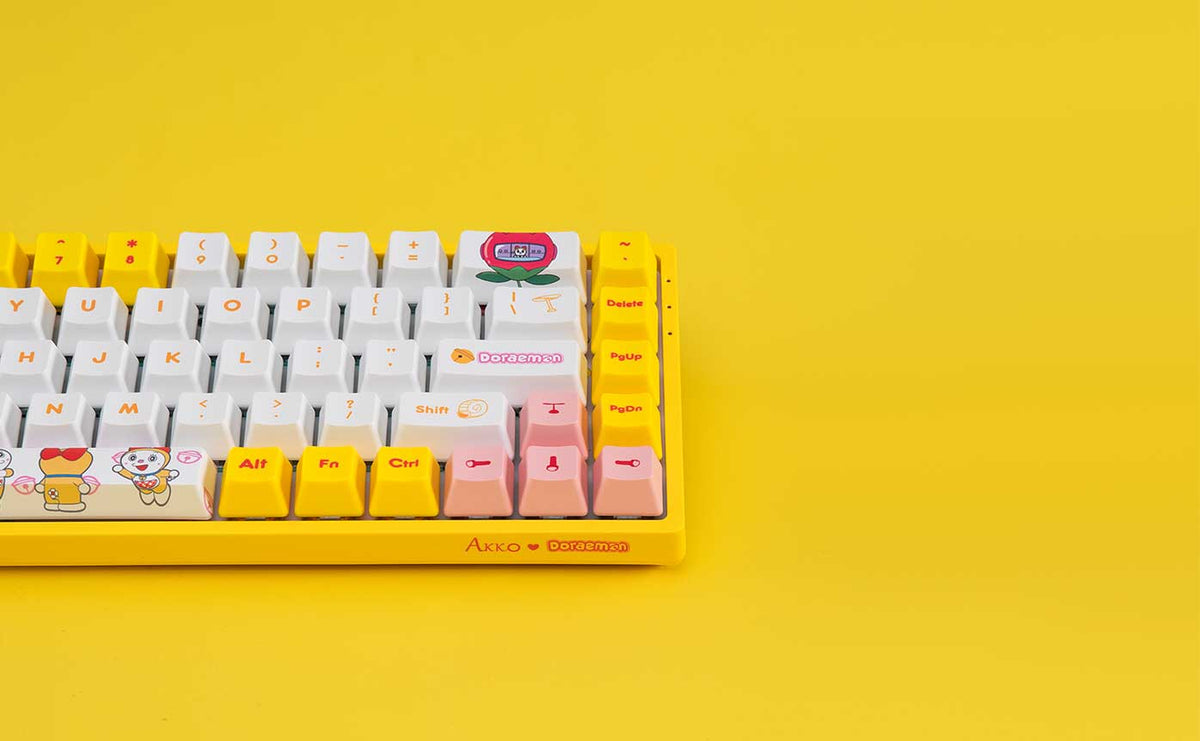 Akko Dorami 3068V2 BT5.0 RGB Hot-Swappable Mechanical Keyboard (Akko CS Ocean Blue)