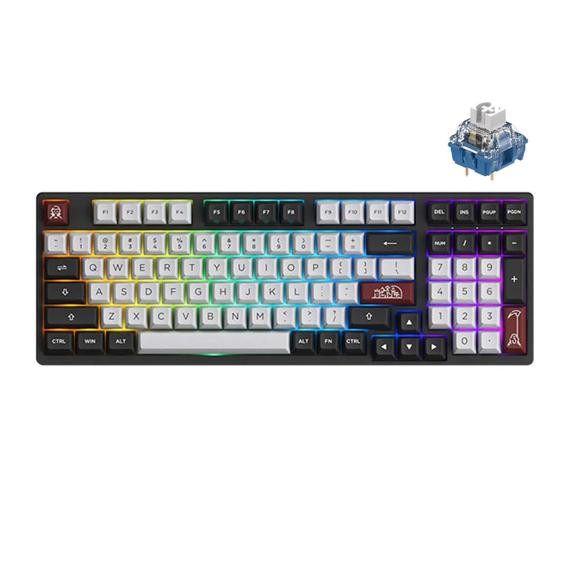 AKKO Dracula Castle 3098S RGB Mechanical Keyboard (TTC Speed Silver Switch)