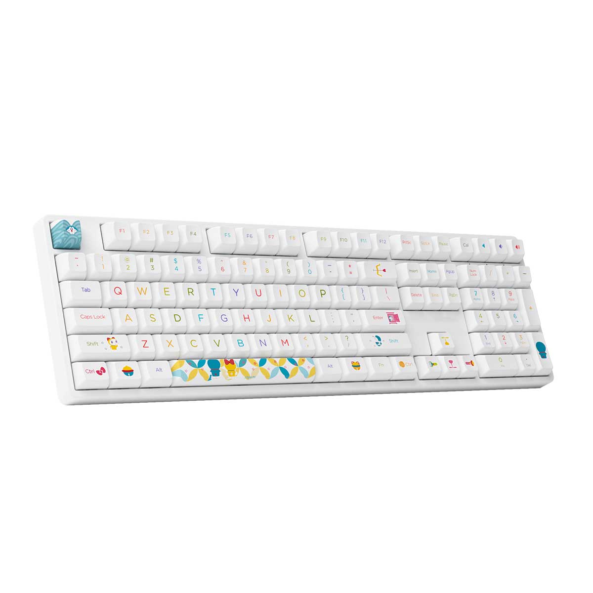 Akko Doraemon Rainbow 5108S RGB Wired Mechanical Keyboard (Akko CS Sakura)