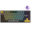 AKKO Black & Gold 3084B Plus Mechanical Keyboard (AKKO CS Jelly Purple)