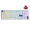 Akko Blue & White 3098N Multi-Modes RGB Mechanical Keyboard (TTC Flame Red Switch)