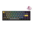 AKKO Black & Gold 3068B Plus Multi-Modes RGB Mechanical Keyboard (AKKO CS Jelly Pink)