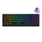 Akko 3068S Shine-Through RGB Hot-Swappable Mechanical Keyboard Black (Akko CS Jelly Purple)