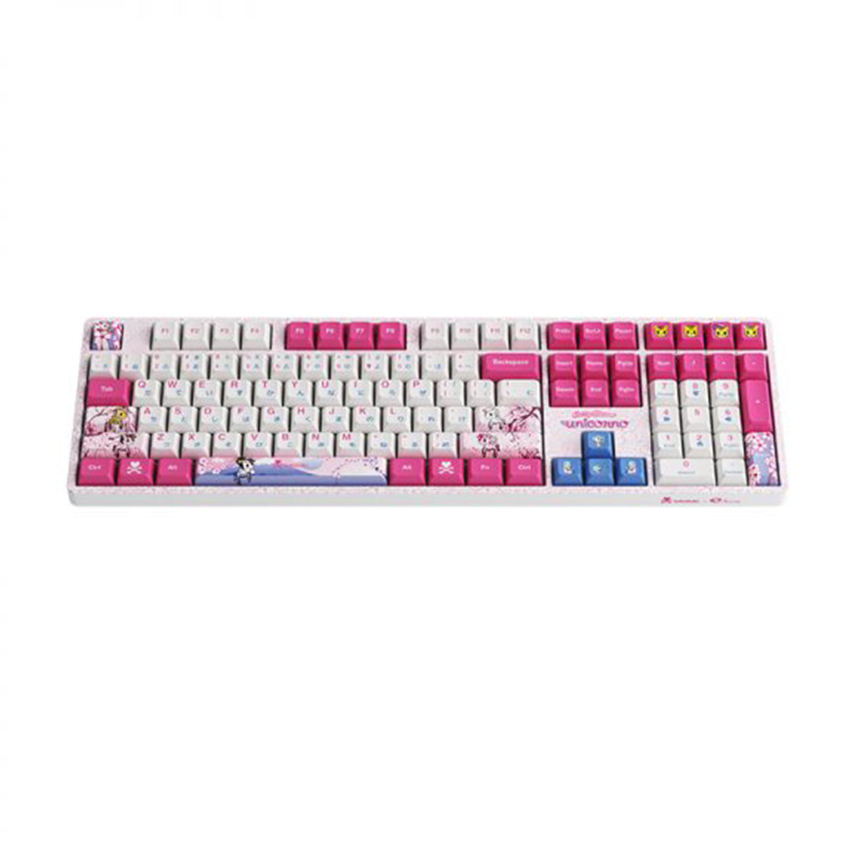 Akko Toki Doki 5108S RGB Hot-Swappable Wired Mechanical Keyboard (Akko CS Crystal)
