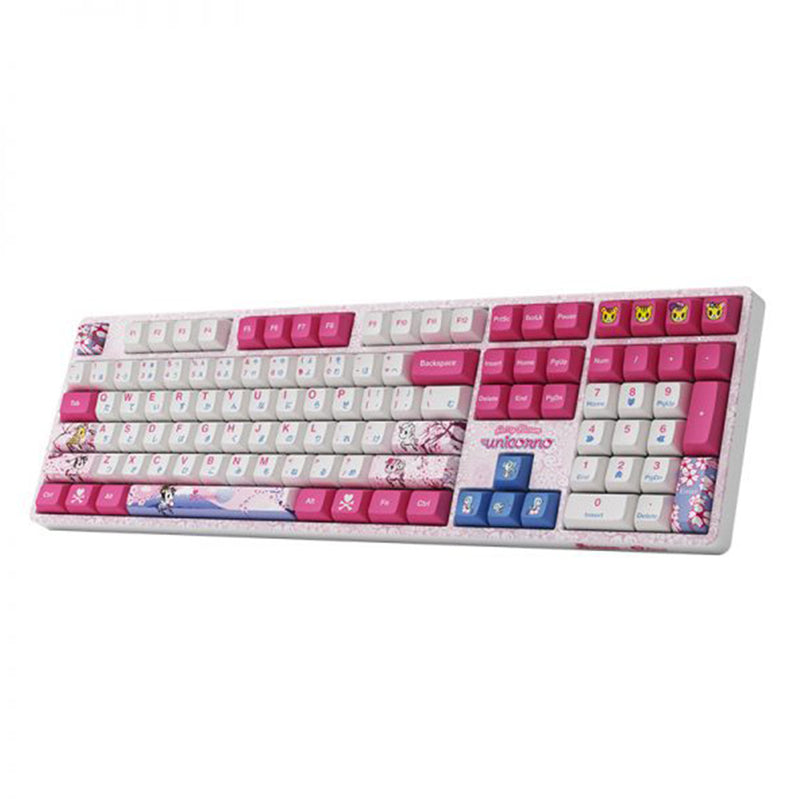Akko Toki Doki 5108S RGB Hot-Swappable Wired Mechanical Keyboard (Akko CS Crystal)