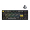 Akko Black & Gold 5087B Plus RGB Hot-Swappable Mechanical Keyboard (Akko CS Silver)