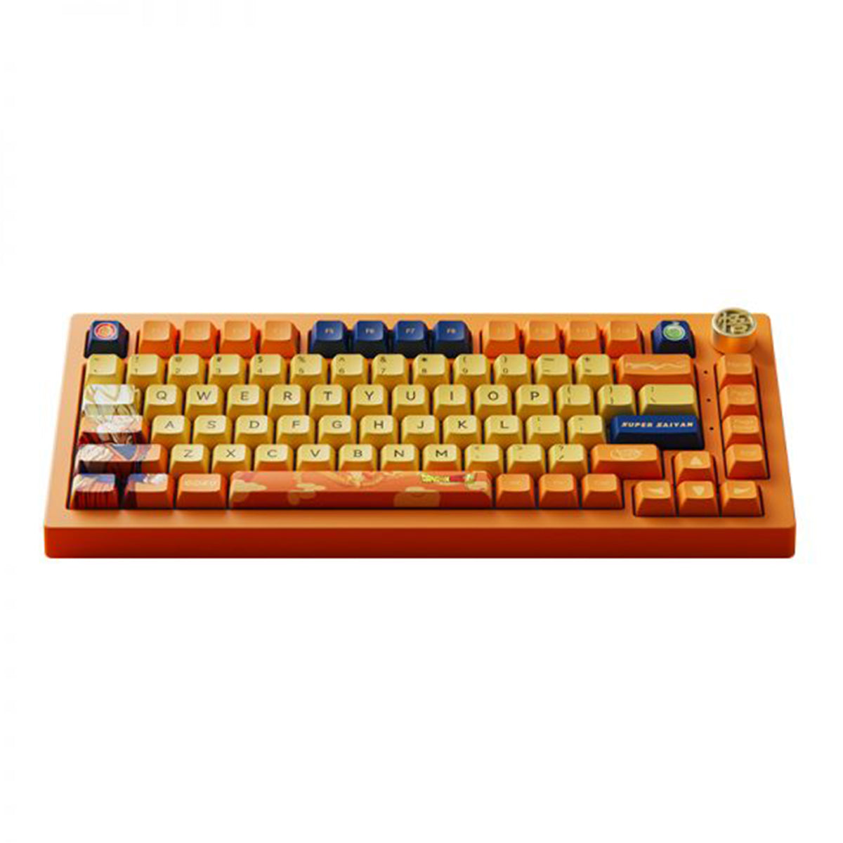 Akko Dragon Ball Super Goku 5075B Plus Multi-Modes RGB Hot-Swappable Mechanical Keyboard