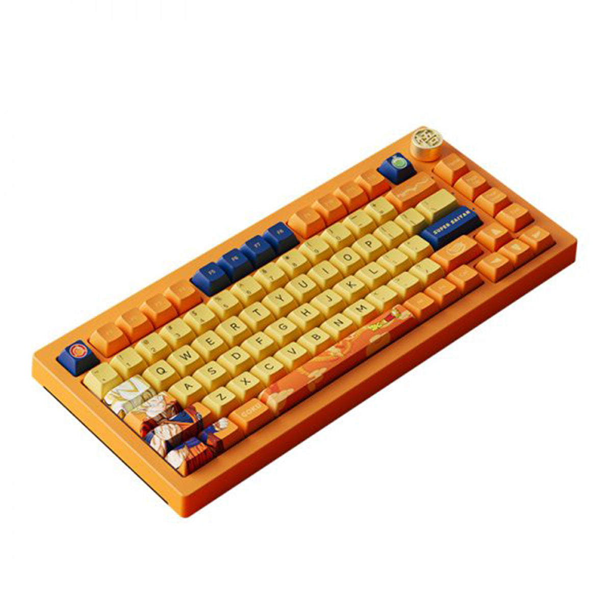 Akko Dragon Ball Super Goku 5075B Plus Multi-Modes RGB Hot-Swappable Mechanical Keyboard