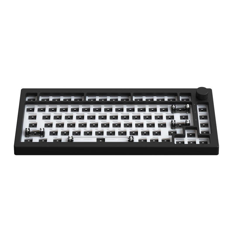 Akko 5075S VIA Barebone Custom Hot-Swappable Mechanical Keyboard DIY Kit Gasket Mount (Dark Night)