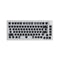 Akko 5075S VIA Barebone Custom Hot-Swappable Mechanical Keyboard DIY Kit Gasket Mount (Moonlight White)