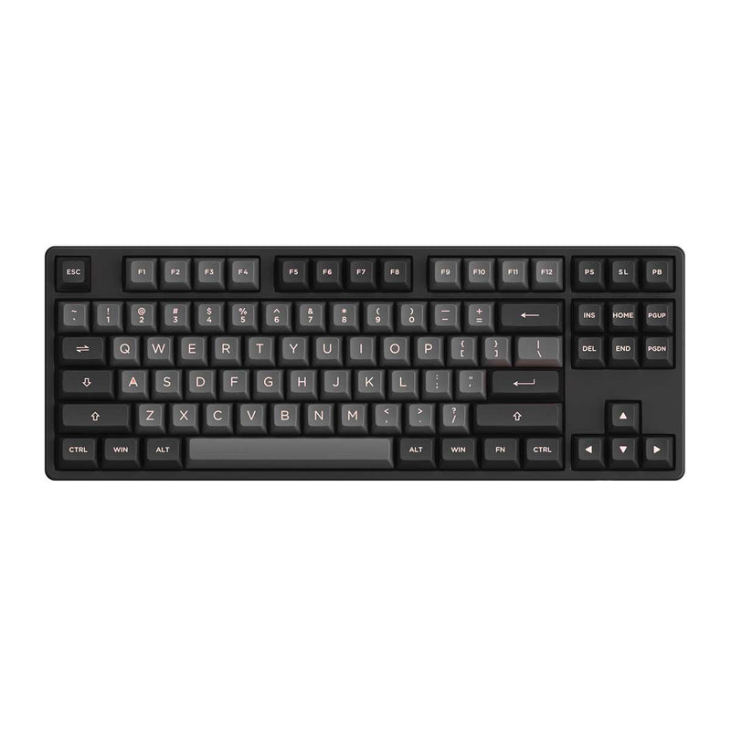 Akko 5087S VIA RGB Hot-Swappable Mechanical Keyboard Black & Pink