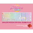 Akko Sailor Moon Crystal 5108B Plus Multi-Modes RGB Hot-Swappable Mechanical Keyboard (Gateron Orange - Lubed)