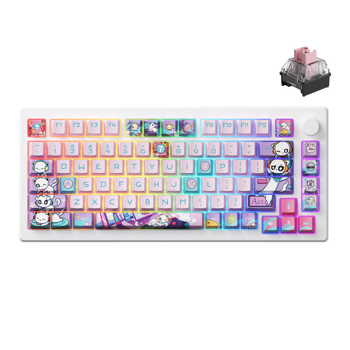 Akko 7th Anniversary MOD 007B HE PC Multi-Mode RGB Hot-Swappable 