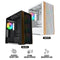 Sama Z60 Mid-Tower with Two Authentic Walnut Strips on Front Panel PC Case | DataBlitz
