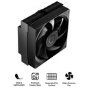 ID-Cooling IS-47-XT V2 47mm Low Profile CPU Air Cooler (Black)