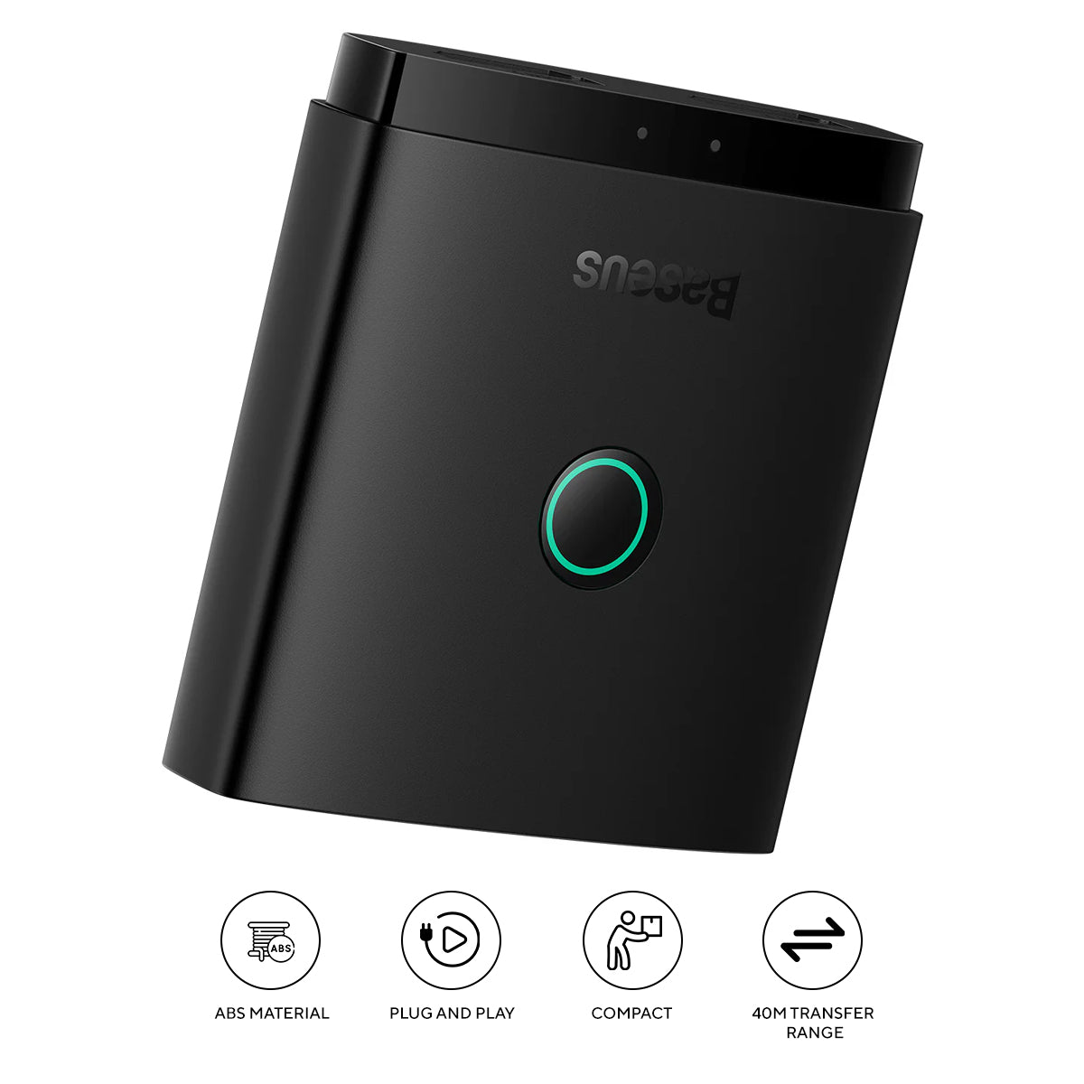 Baseus AirJoy Series 2-in-1 Bidirectional HDMI Switch (Cluster Black) (B01331105111-00)