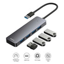 Baseus UltraJoy Series 4-Port Hub Lite USB-A to 4xUSB 3.0 (Space Grey) (B0005280B811-00)