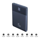 Baseus Blade2 Fast Charging Power Bank with Digital Display Intelligent Edition 12000mAh 65W (Mariana Blue) (P10063801323-00)