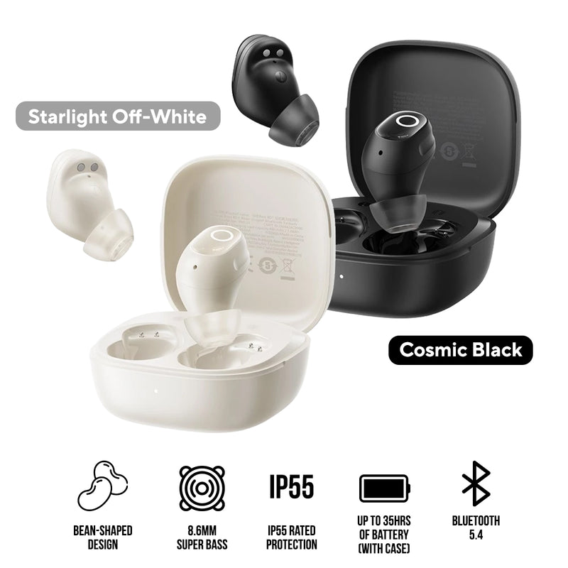 Baseus Bass BD1 Bean-Shaped True Wireless Earbuds | DataBlitz