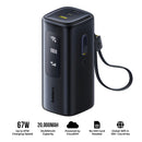 Baseus EnerGeek GX11 MiFi Power Bank 20000mAh 67W (Cosmic Black) (E0025701)