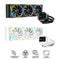 DeepCool LM360 360mm 6th Gen ARGB Liquid Cooler with 2.4" LCD Screen (Black, White) (R-LM360-BKDMMC-1, R-LM360-WHDMMC-1)