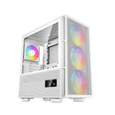 Deepcool CH560 Digital WH Airflow Case w/ Status Screen (White)