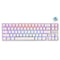 Royal Kludge RK68PLUS RK871 Tri-Mode RGB 68 Keys Hot Swappable Mechanical Keyboard White (Blue Switch)