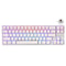 Royal Kludge RK68PLUS RK871 Tri-Mode RGB 68 Keys Hot Swappable Mechanical Keyboard White (Brown Switch)