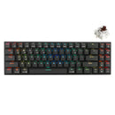 ROYAL KLUDGE RK71 Tri-Mode RGB 71 Keys Hot Swappable Mechanical Keyboard Black (Brown Switch) - DataBlitz