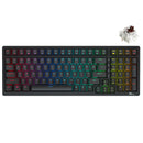 Royal Kludge RK98 Tri-Mode RGB 100 Keys Hot Swappable Mechanical Keyboard Black (Brown Switch) - DataBlitz