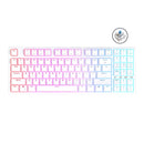 ROYAL KLUDGE RK92 Tri-Mode RGB 92 Keys Hot Swappable Mechanical Keyboard White (Blue Switch)
