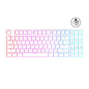 ROYAL KLUDGE RK92 Tri-Mode RGB 92 Keys Hot Swappable Mechanical Keyboard White (Brown Switch)