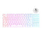 ROYAL KLUDGE RK92 Tri-Mode RGB 92 Keys Hot Swappable Mechanical Keyboard White (Brown Switch)