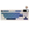 Royal Kludge RK-S85 Tri-Mode RGB 85 Keys Hot Swappable Mechanical Keyboard Horizon Blue
