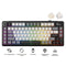 Royal Kludge RK L75 Tri-Mode RGB 85 Keys Hot-Swappable Mechanical Keyboard Knight Black