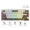Royal Kludge RK L75 Tri-Mode RGB 85 Keys Hot-Swappable Mechanical Keyboard Palm Green