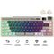 Royal Kludge RK M70 Tri-Mode RGB 73 Keys Hot-Swappable Mechanical Keyboard Mocha Grey